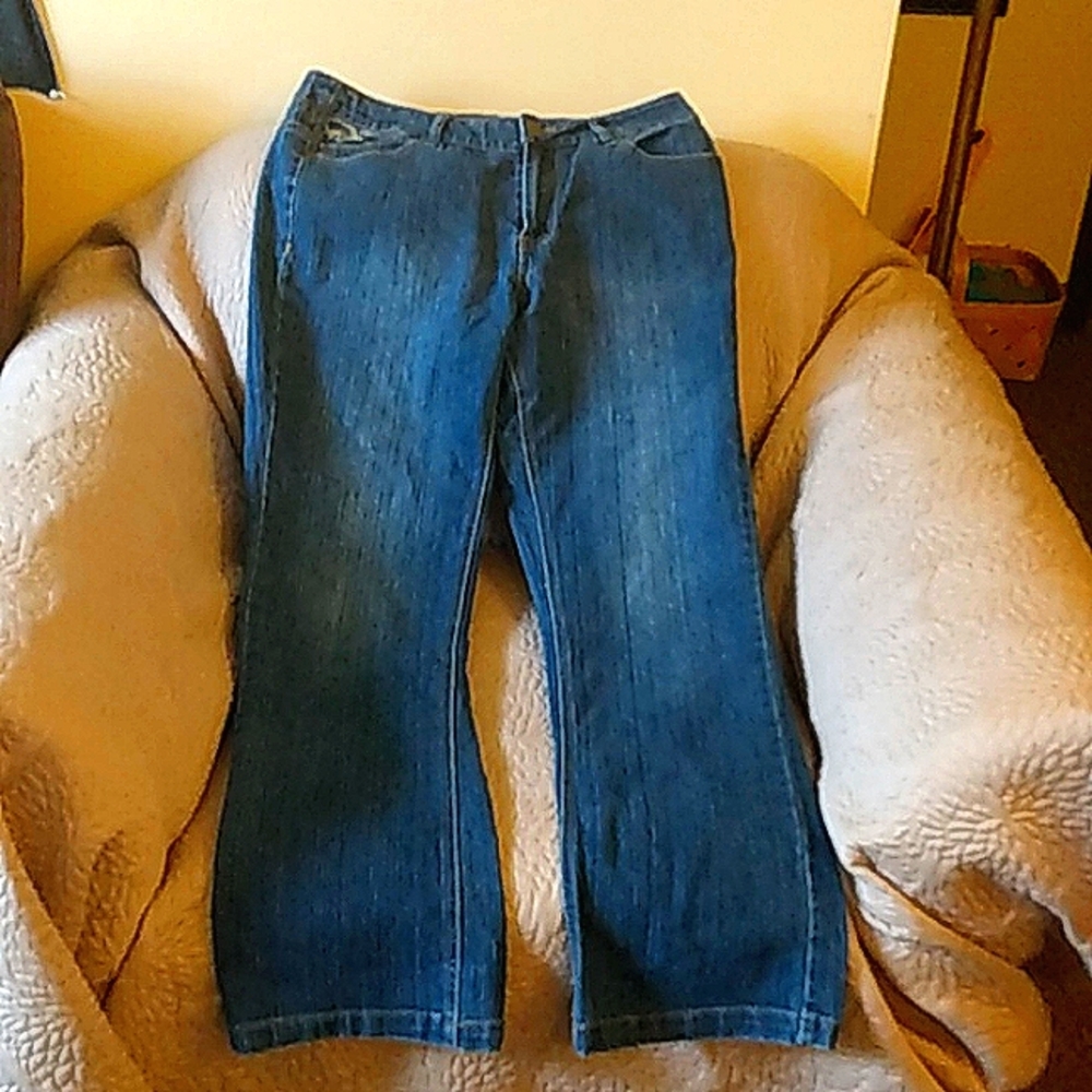 Baccini women's straight leg jeans sz 10
